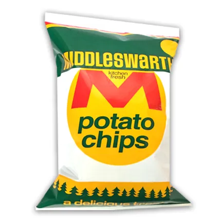 Middleswarth Kitchen Fresh Original Potato Chips, 12-Pack 1.2 oz. Single Serve Bags