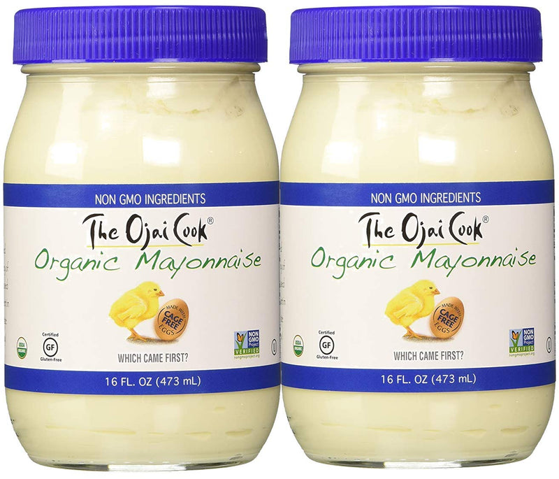 The Ojai Cook Real Organic Mayonnaise, 2- Pack 16 Ounce Jars