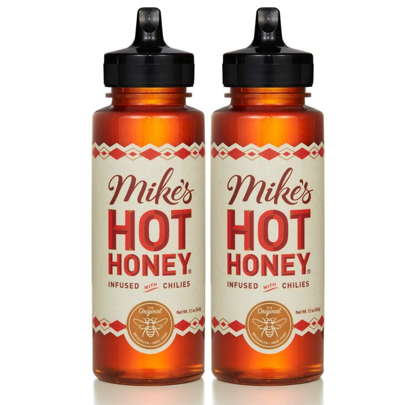 Mike's Hot Honey Infused with Chilies, 100% Honey, 2-Pack 12 oz. Bottles