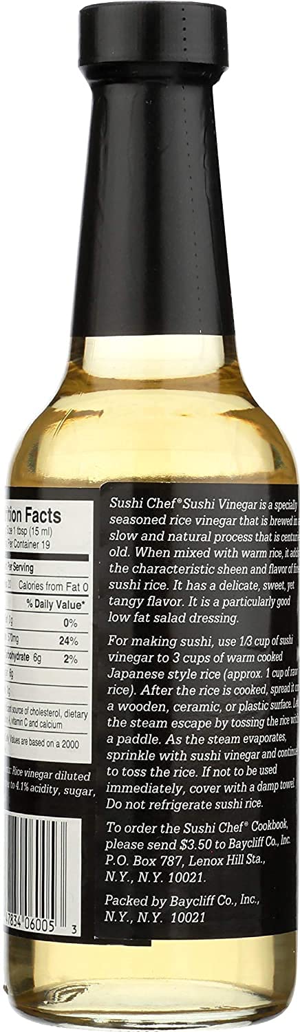 Sushi Chef Seasoned Rice Vinegar, 2-Pack 10 fl oz Bottles