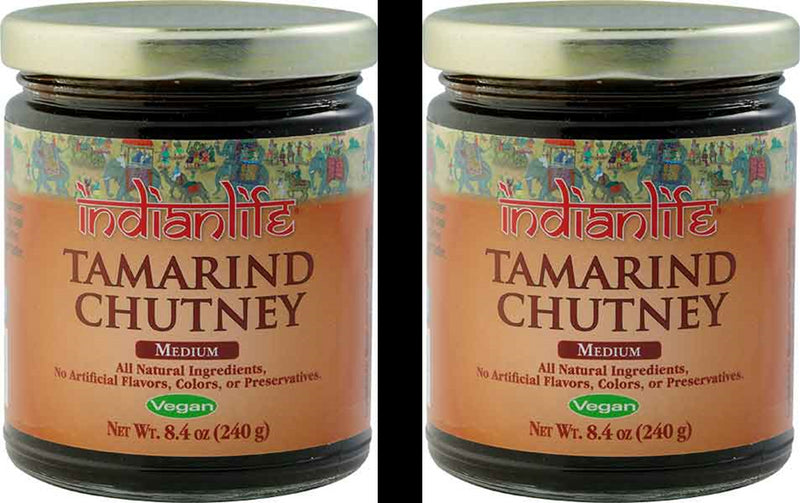 IndianLife Tamarind Chutney, 2-Pack 8.4 oz. (240g) Jars