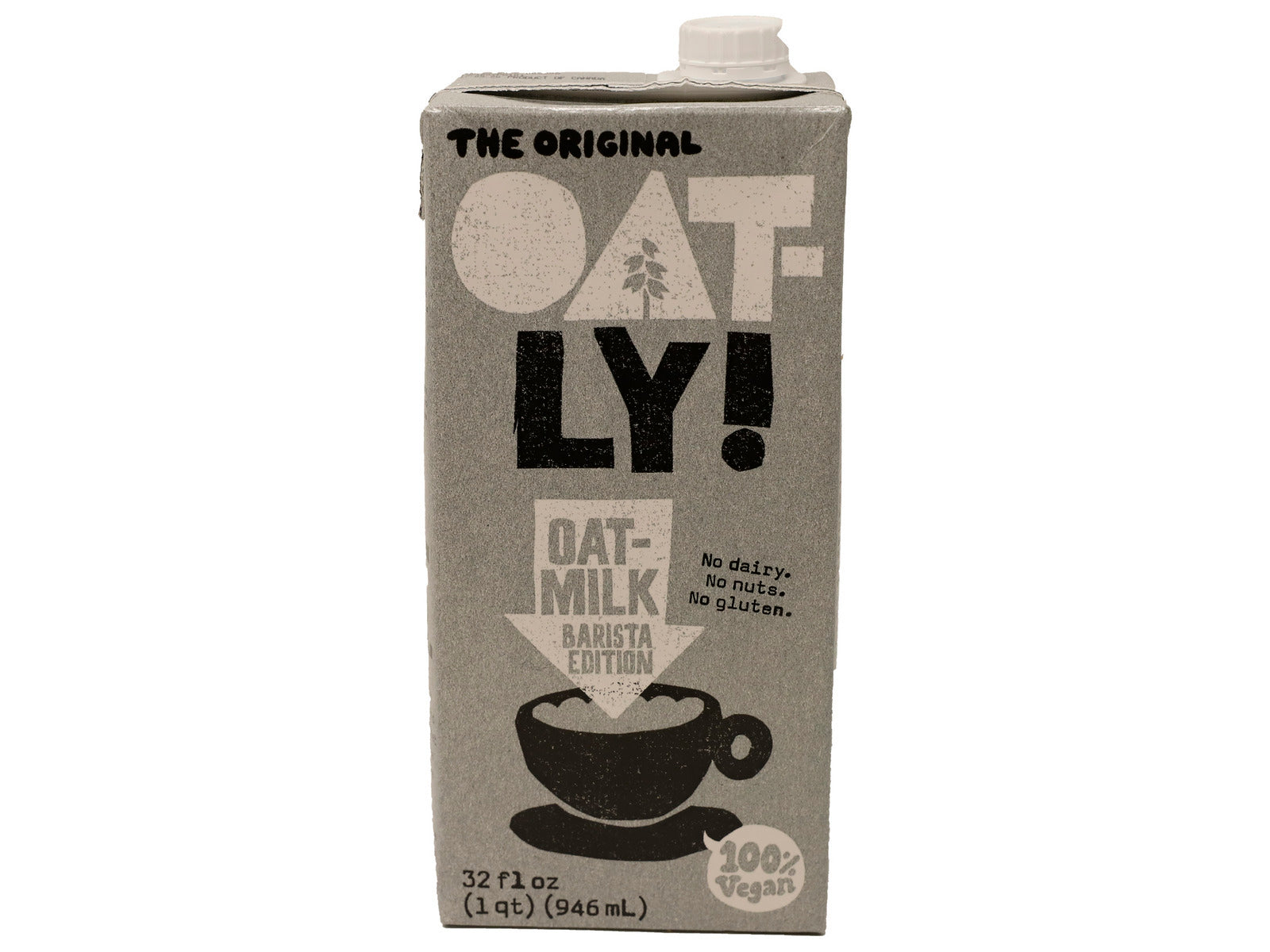 Oatly Barista Edition Oat Milk Gluten Free, Dairy Free, Sugar Free, Non  GMO, Vegan 3-Pack 32 fl oz.