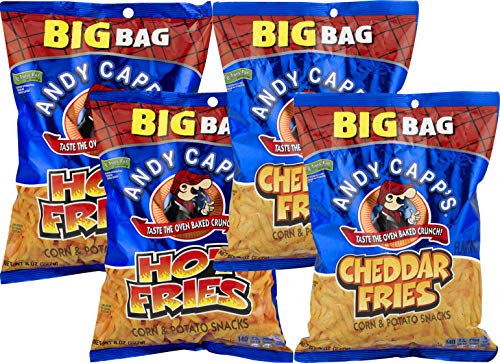 Andy Capp's Big Bag Hot Fries, 8 oz