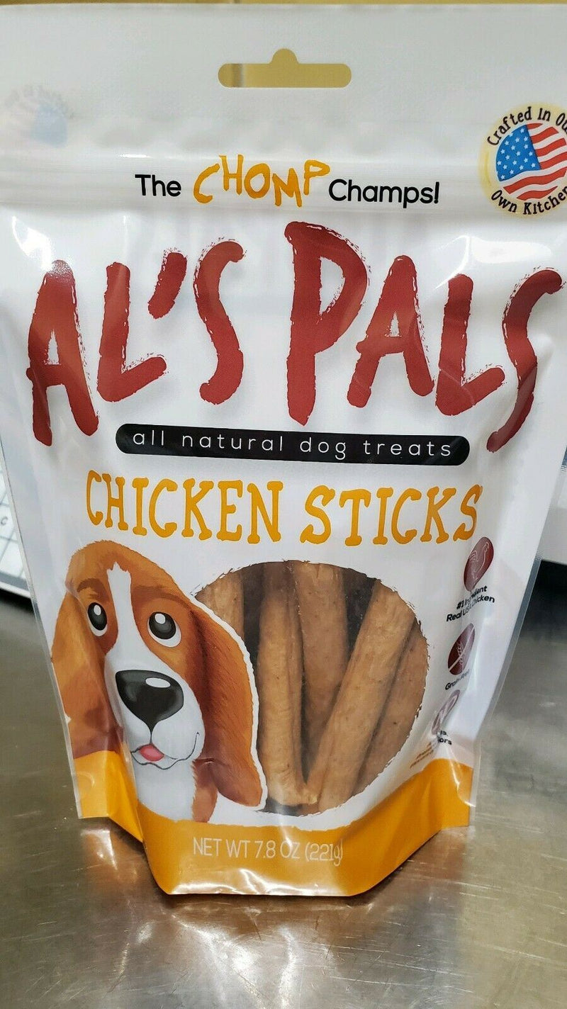 Al’s Pals ALL NATURAL Dog Treat Sticks, 2-Pack 7.8 oz. Pouches