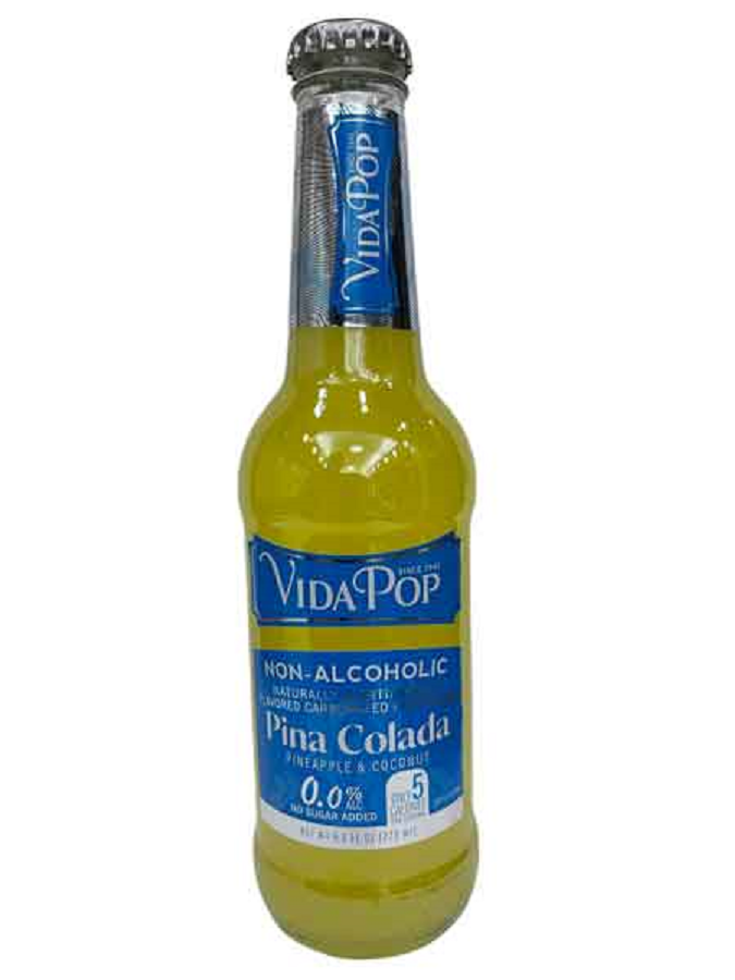Vida Pop Non-Alcoholic Carbonated Mocktails Drink, 12-Pack 9.3 fl. oz. Bottles
