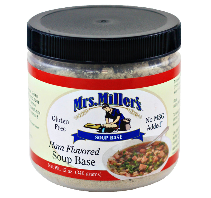 Mrs. Miller's Ham Flavored Soup Base 12 oz. (3 Jars)