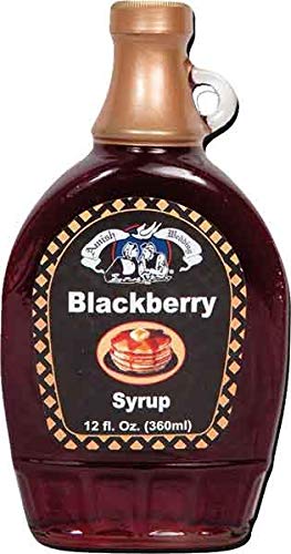 Amish Wedding Fruit Flavored Pancake Syrup, Choice of 6 Flavors, 2-Pack 12 fl. oz. Bottles