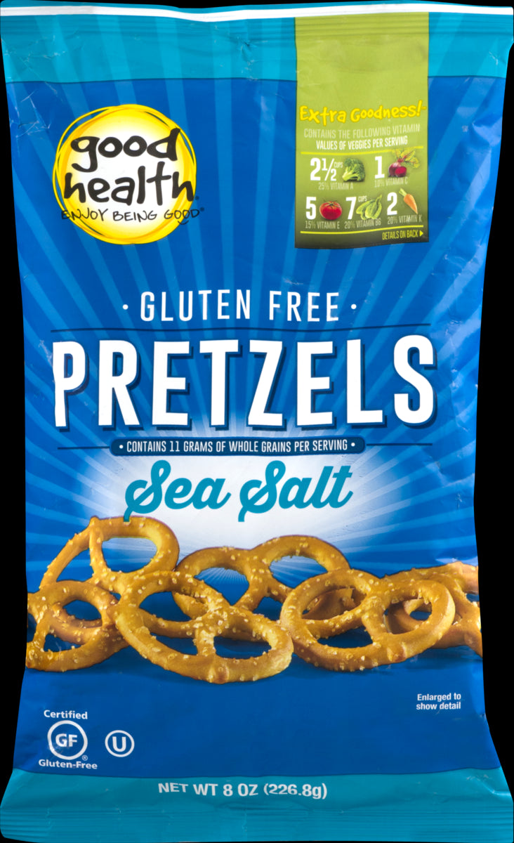 Good Health Gluten Free Pretzels with Sea Salt, 4-Pack 8 oz. Bags