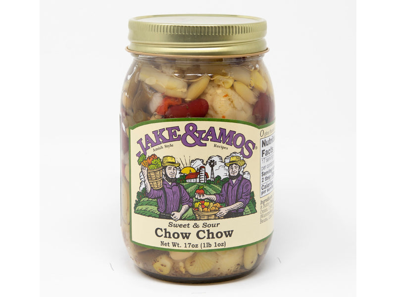 Jake & Amos Chow Chow, 2-Pack 17 oz Jars