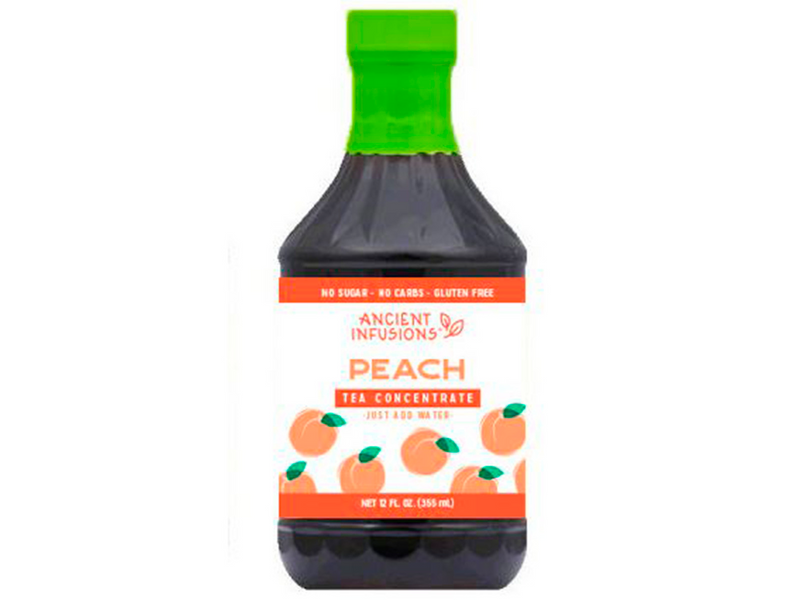 Ancient Infusions Tea Concentrates: Peach Tea 6-Pack 12 fl. oz. Bottles