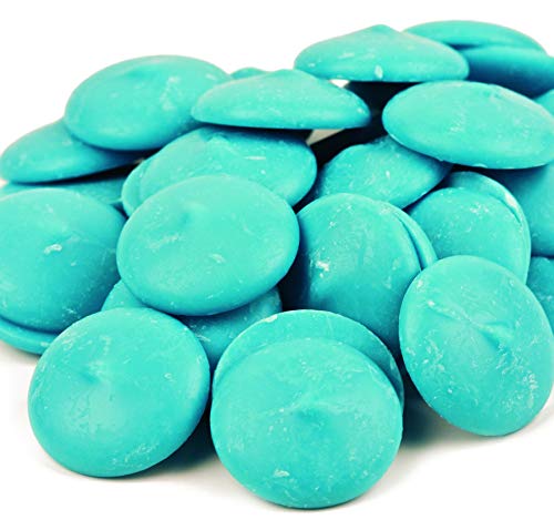 Merckens Colored Confectionery Wafers- Bulk Packed for Baking (Blue, Bulk 25 Lbs.)