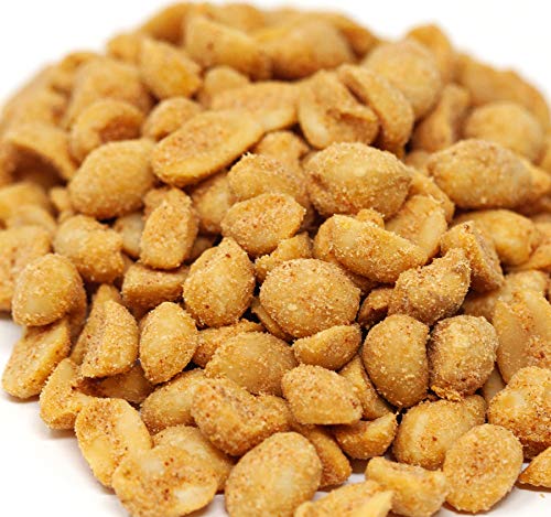 Carolina Nut Co. Hand-Roasted Jumbo Peanuts in Your Choice of Honey Chipotle or Jalapeno- 5 lb. Value Size (Honey Chipotle)