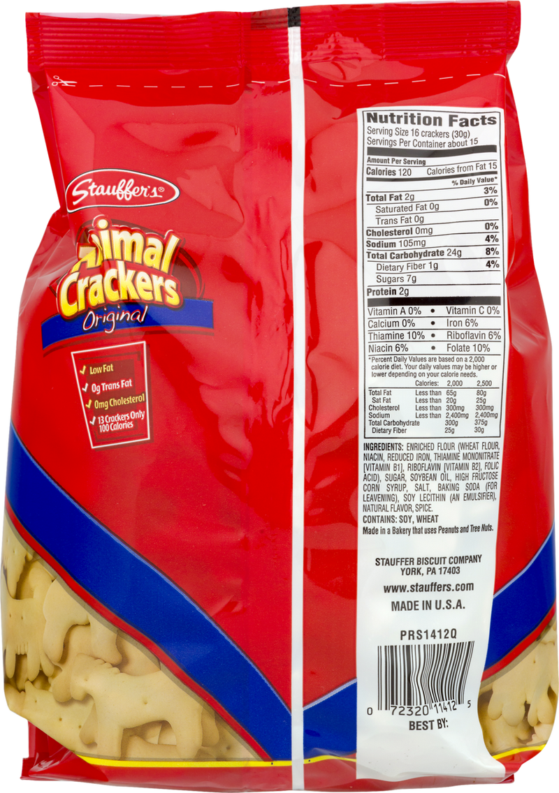 Stauffers Original Animal Crackers 16 oz. Bag