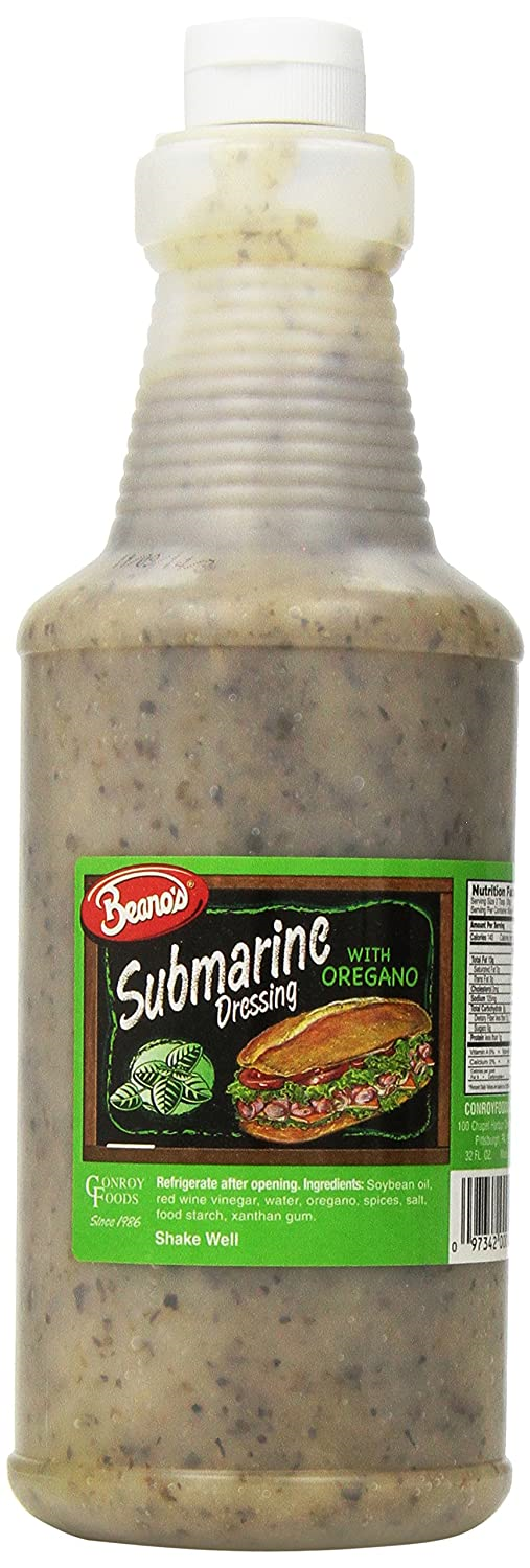Beano's Submarine, White Pizza, Deli Mustard & Horseradish Sauce Variety  4-Pack, 8 fl. oz. Bottles