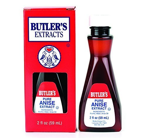 Butler's Pure Anise Extract, 2 Oz. Bottle by Butler's Extracts