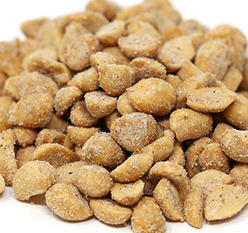 Carolina Nut Co. Hand-Roasted Jumbo Peanuts in Your Choice of 5 Different Seasonings- 5 lb. Value Size (Bacon Ranch)