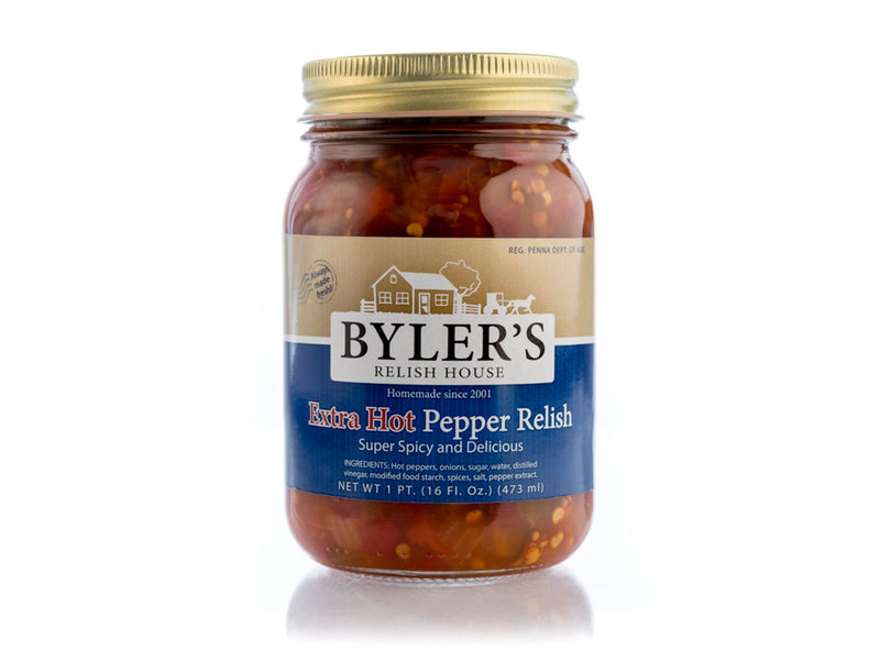Byler's Relish House Pepper Relish, 2-Pack 16 fl. oz. Jars
