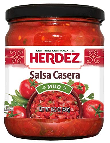 Herdez Mild Salsa Casera, 2-Pack 15.2 oz. Jars