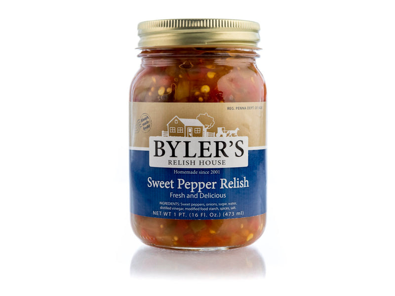 Byler's Relish House Pepper Relish, 2-Pack 16 fl. oz. Jars