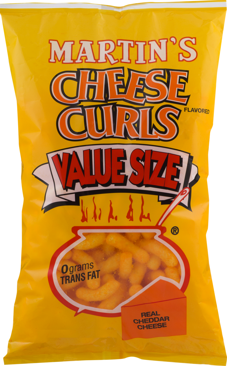Martin's Cheddar Cheese Curls, 10.5 oz. Value Size Bags