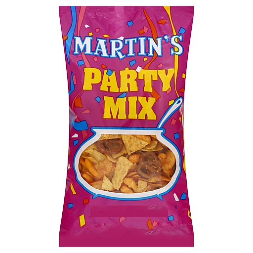Martin's Party Mix, 20-Pack Case 4 oz. Single Serve Bags