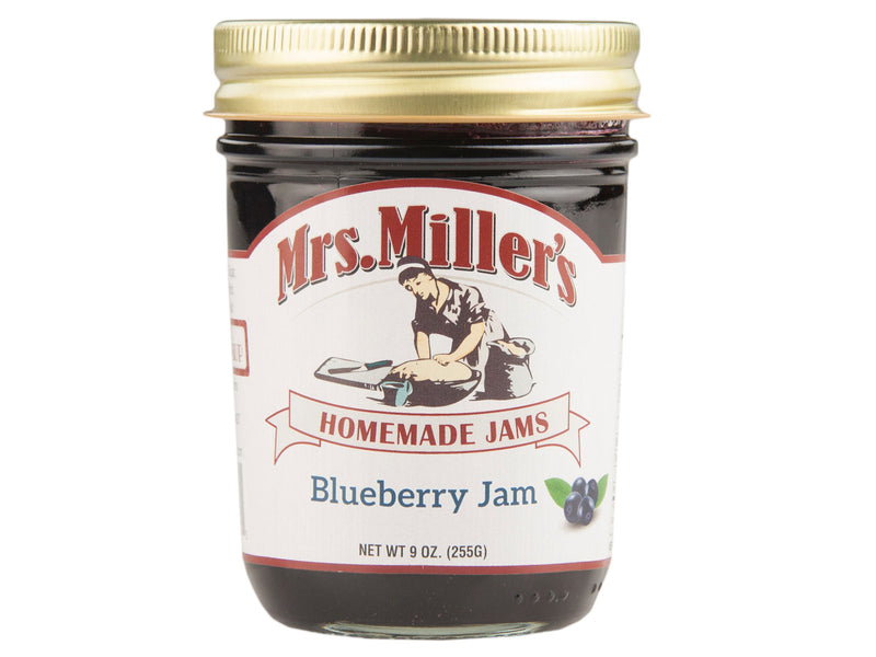 Mrs. Miller's Homemade Blueberry Jam 9 oz. (3 Jars)