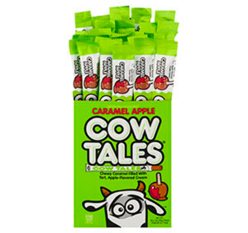 Goetze's Classic Cow Tales Caramel Candy, Caramel Apple-36 Count Box