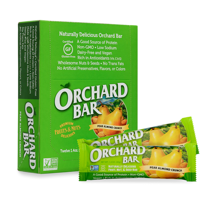 Liberty Orchards Non-GMO Gluten-Free Naturally Delicious Orchard Bar, 12-Count 1.4 oz. Bars