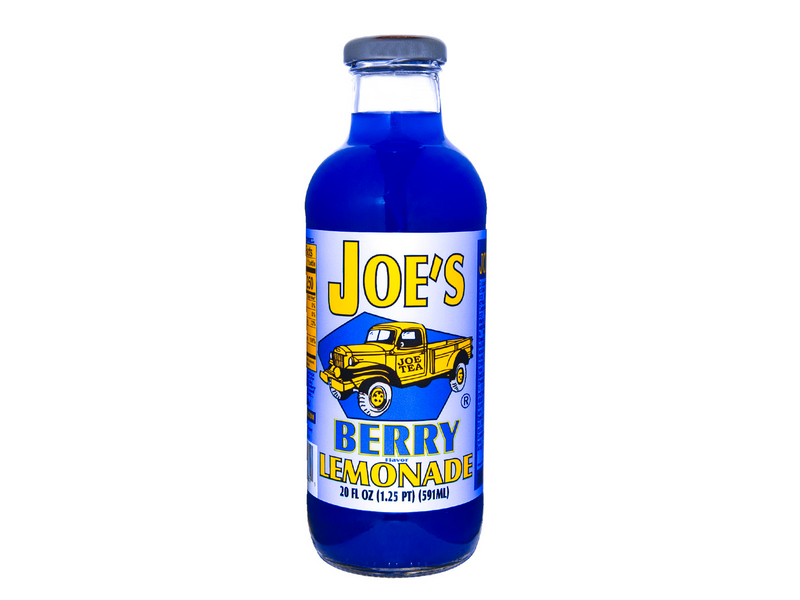 Joe Tea Berry Lemonade 20 fl. oz. Glass Bottles- Case Pack of 12