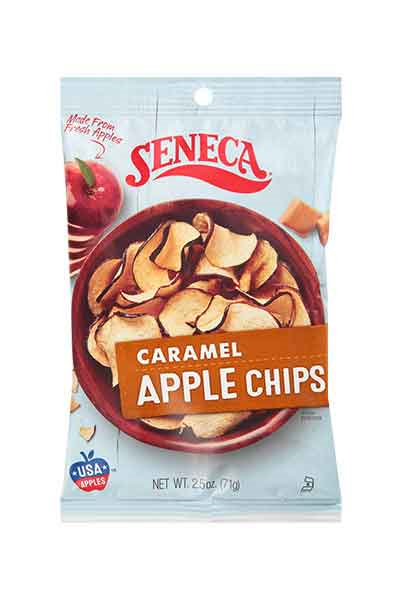 Seneca Foods Crispy Caramel Apple Chips, 6-Pack 2.5 oz. Bags