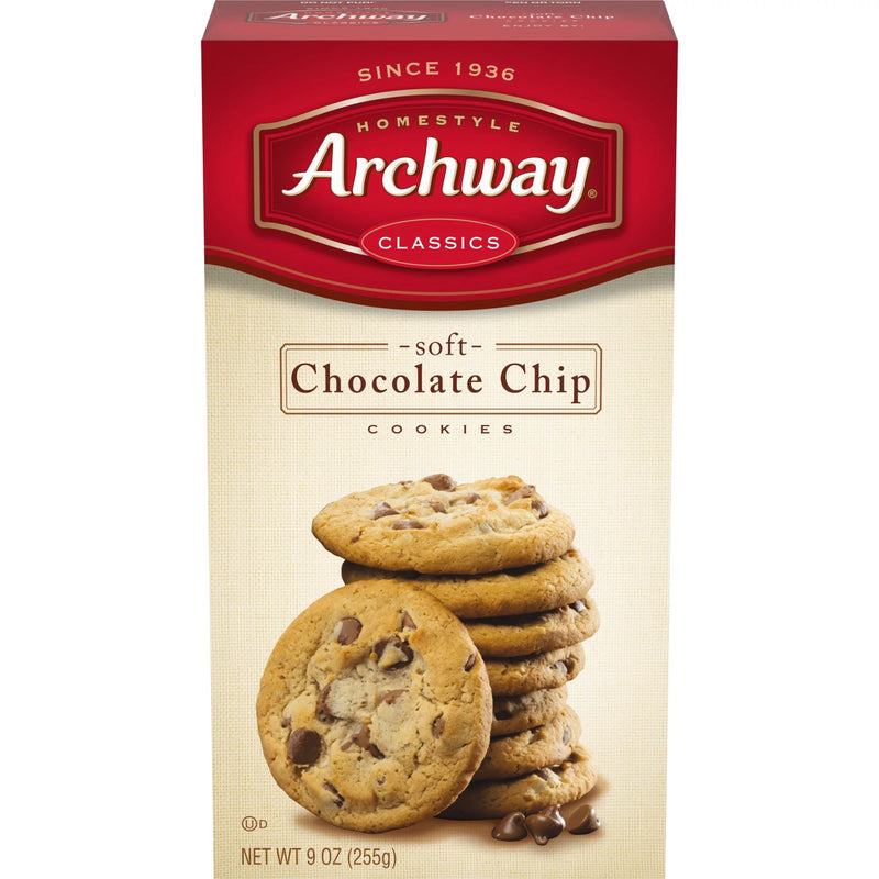 Archway Classics Soft Chocolate Chip Cookies, 9 oz. Box