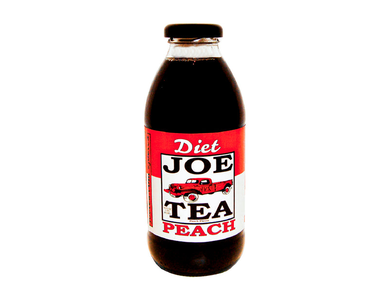Joe Tea Diet Peach Tea, 12-Pack 20 fl. oz. Glass Bottles