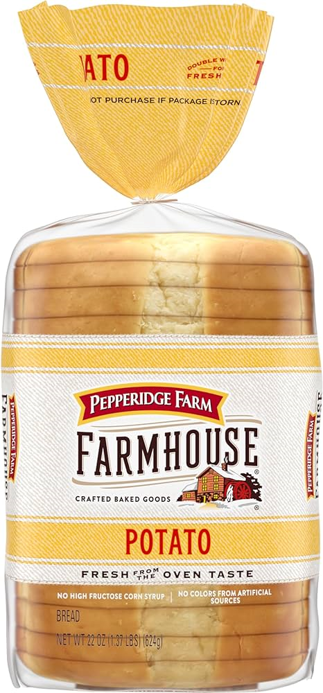 Pepperidge Farm Farmhouse Potato Bread, 22 oz. Loaves 4155