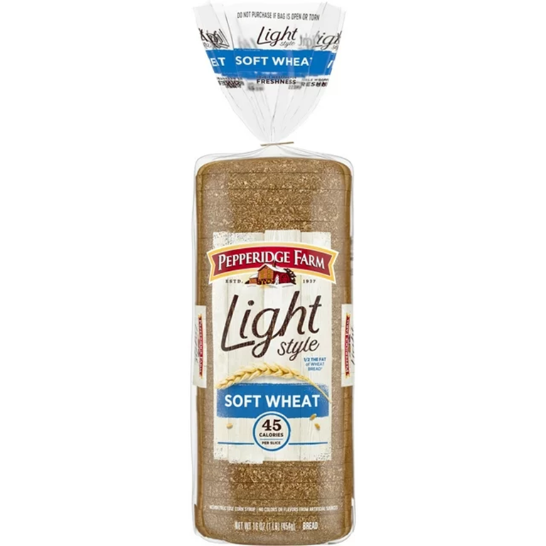 Pepperidge Farm Light Style Soft Wheat Bread, 16 oz. Loaves 7166