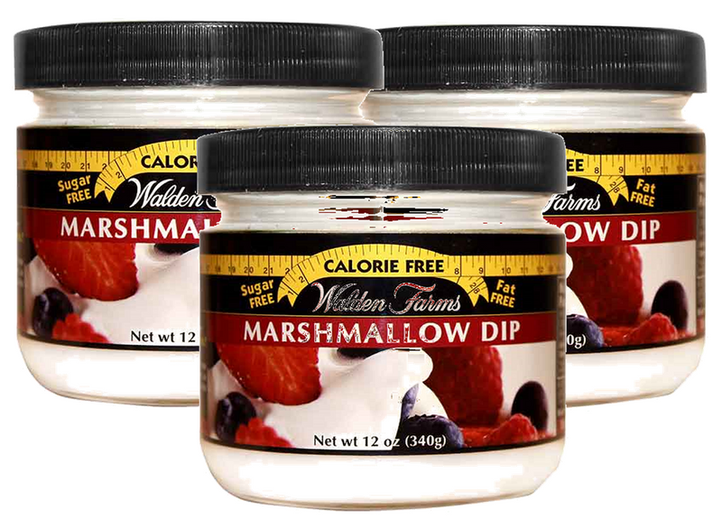 Walden Farms Dessert Dip, Sugar Free Zero Calories, 3-Pack 12 oz. Jars