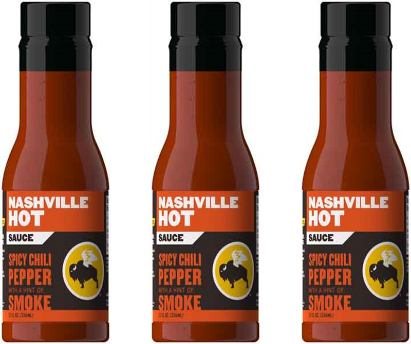 Buffalo Wild Wings Nashville Hot Sauce, 3-Pack 12 fl. oz. Bottles