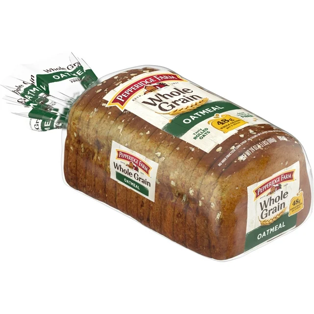 Pepperidge Farm Whole Grain Oatmeal Bread, 24 oz. Loaves 8821