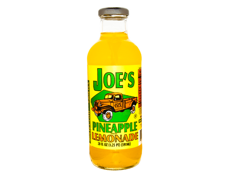 Joe Tea Pineapple Lemonade 20 fl. oz. Glass Bottles- Case Pack of 12