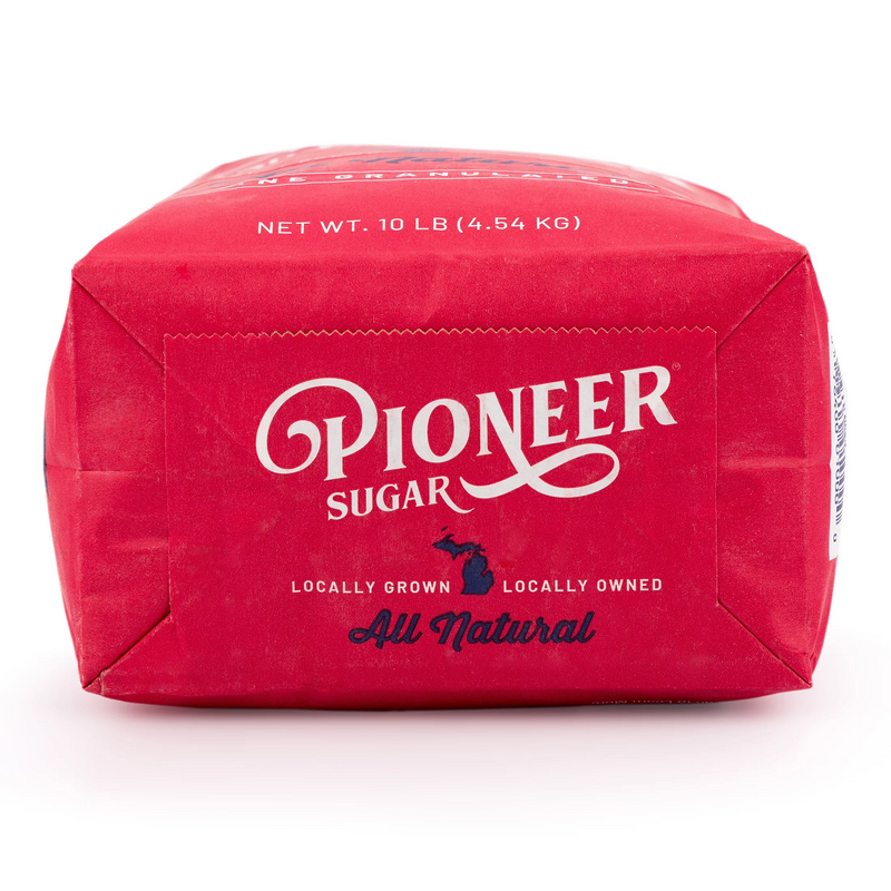 Pioneer Brand Sugar Fine Granulated Beet Sugar, 10 lb. Bag