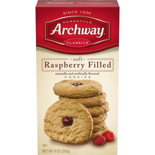 Archway Classics Soft Raspberry Filled Cookies, 9 oz. Box
