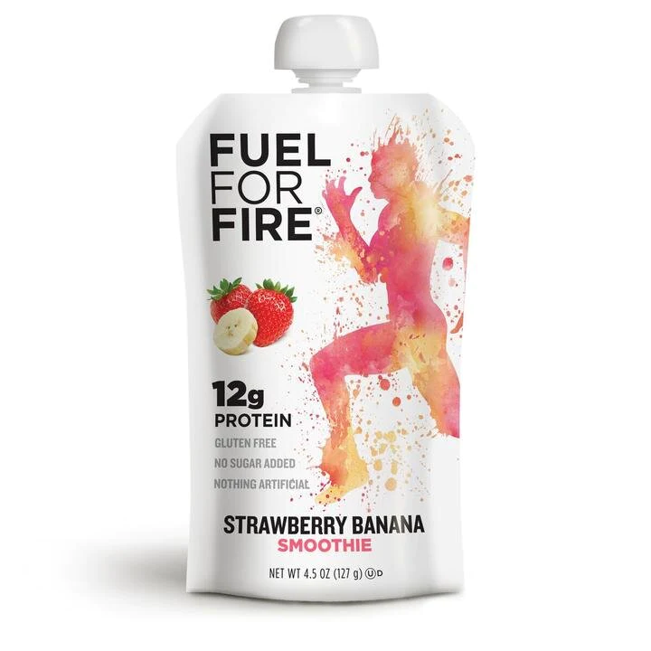 Fuel For Fire Plant-Based Protein Smoothie, 6-Pack 4.5 oz. Pouches