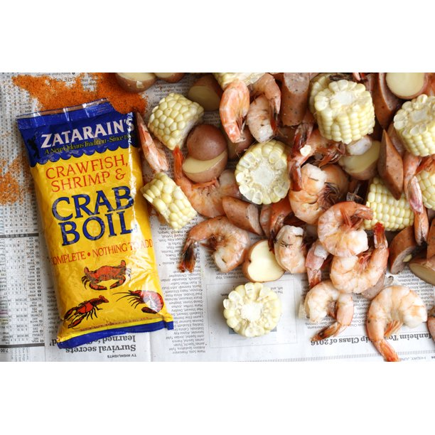Zatarain's Crawfish, Shrimp & Crab Boil Seasoning, 2-Pack 16 oz. Bags