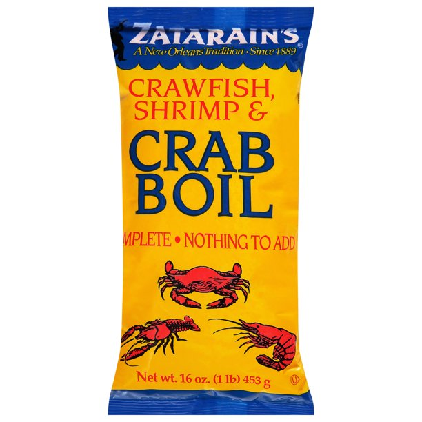 Zatarain's Crawfish, Shrimp & Crab Boil Seasoning, 2-Pack 16 oz. Bags