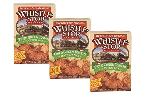 Whistle Stop Fried Green Tomato Batter Mix- Three 9 oz. Boxes