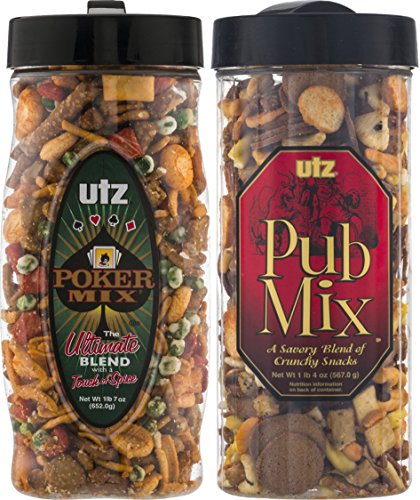 Utz Poker Mix, The Ultimate Blend and Utz Pub Mix Variety 2-Pack