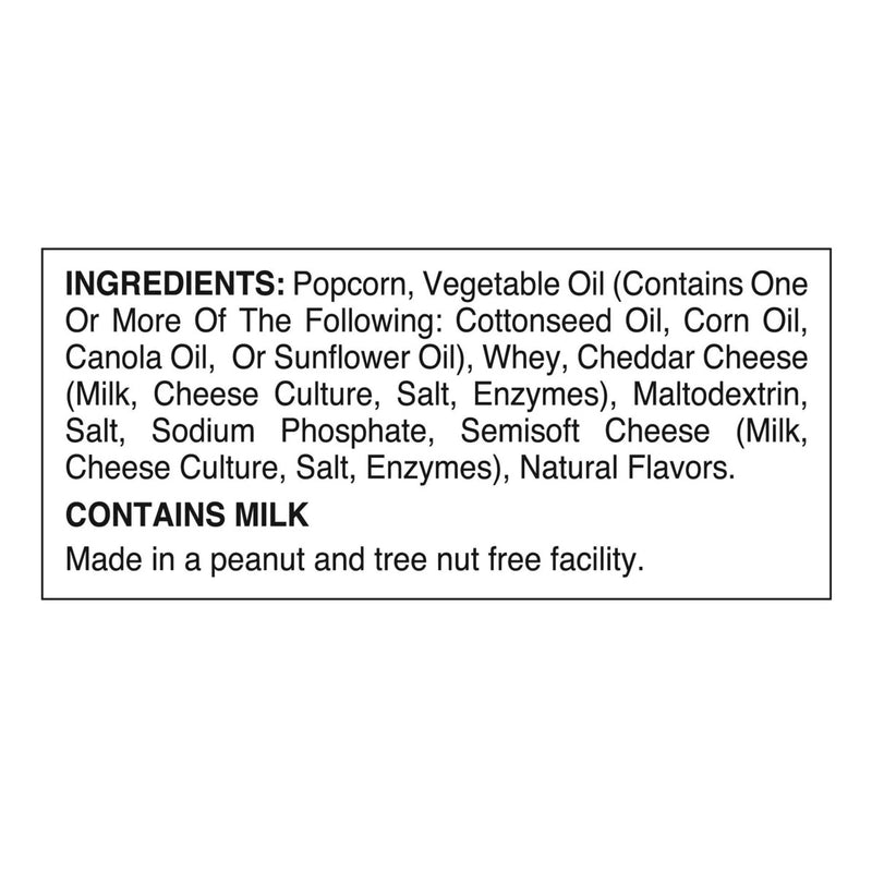 Utz Quality Foods White Cheddar Popcorn 6.5 oz. Bag (6 Bags)