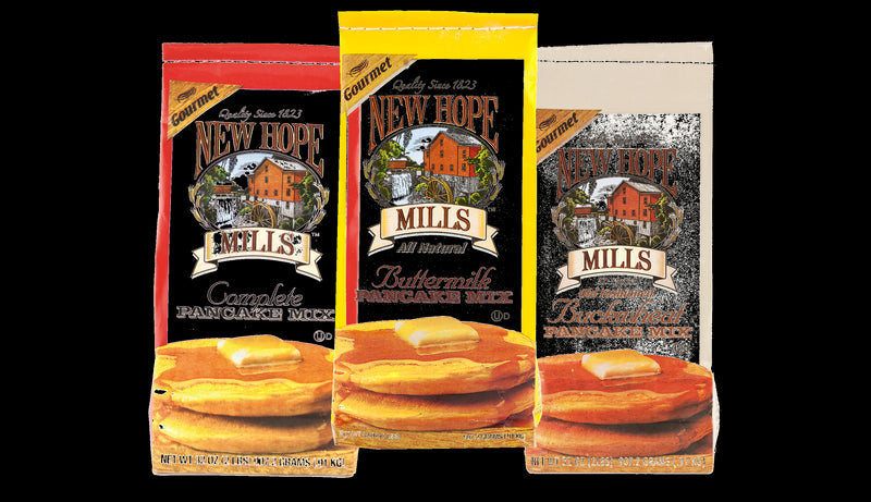 New Hope Mills Buttermilk, Complete & Buckwheat Pancake Mix Variety 3-Pack