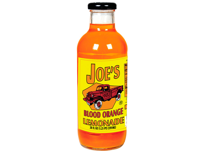 Joe's Tea Blood Orange Lemonade, Case Pack of Twelve 20 fl. oz. Bottles