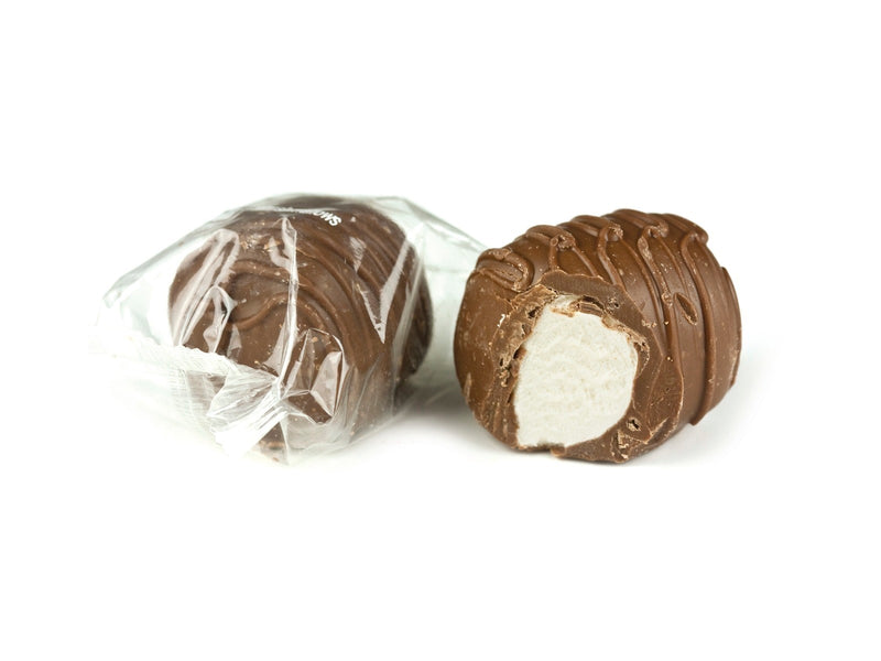 Giannios Candy Company Milk Chocolate Covered Marshmallows, Bulk 6 lb. Box