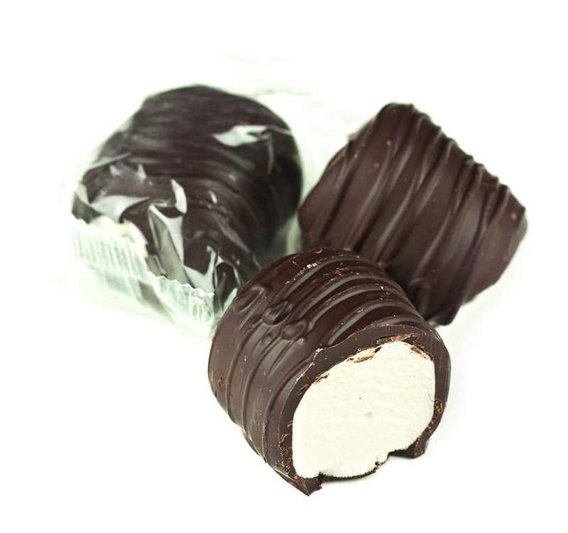 Giannios Candy Company Dark Chocolate Covered Marshmallows, Bulk 6 lb. Box